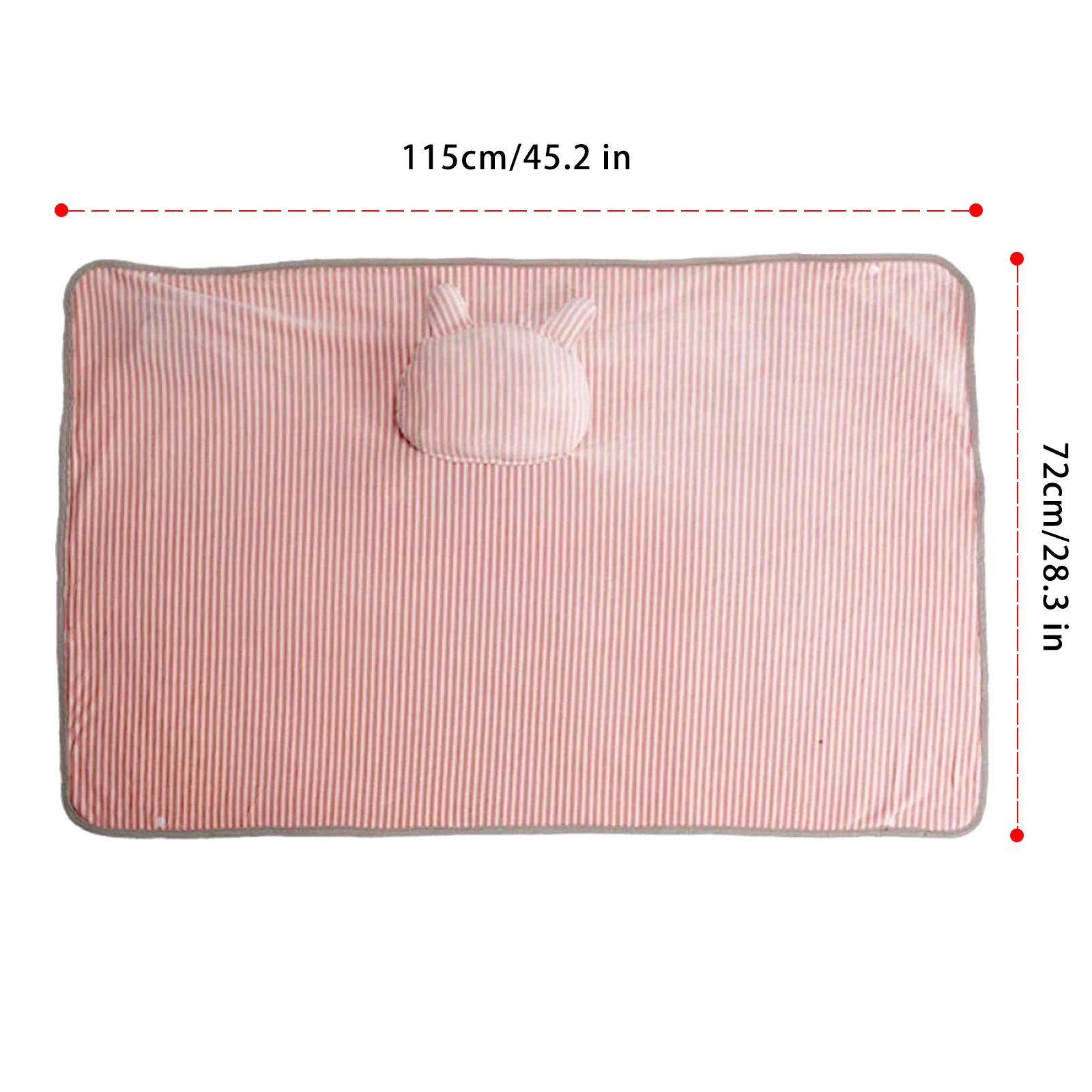 Warm Wireless USB Electric Blanket Cordless Heated Shawl Washable Warm Knee Pads Portable Heated Blanket Throw for Travel Office