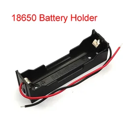 1x18650 Battery Holder 18650 Battery Box With Pins 18650 Battery Case With Cable