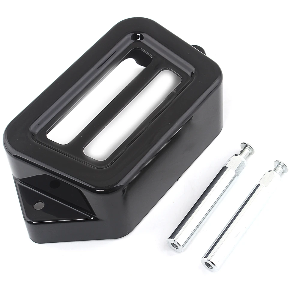 

Motorbike Voltage Regulator Cover With Bolts Fits for Harley 1997-2008 Electra Glide Road Glide Road King