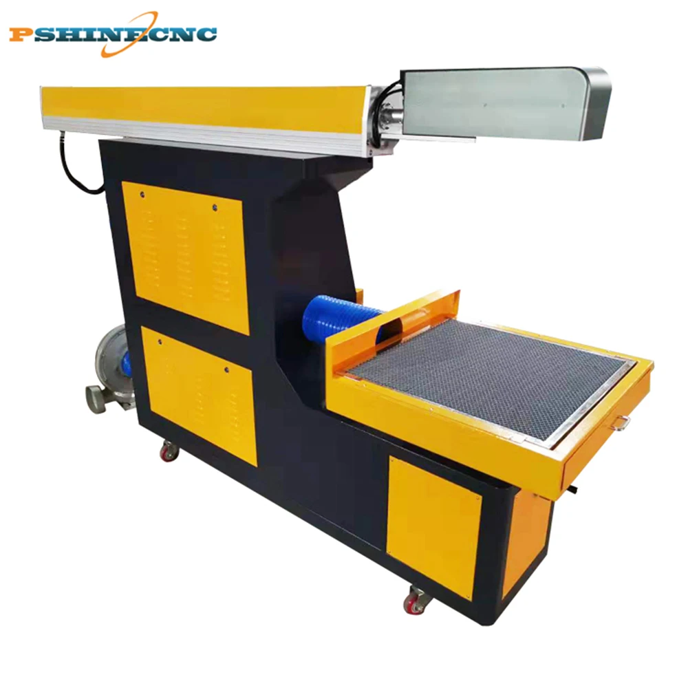 Co2 130w 150w marcatura laser macchina marcatore per I Jeans in pelle