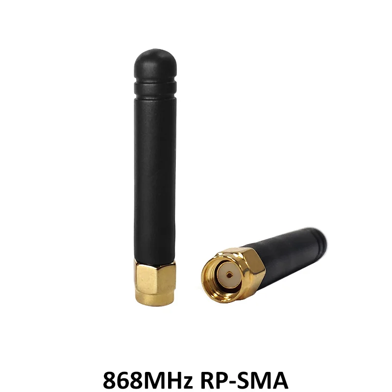 GRANDWISDOM 10pcs 868mhz antenna 3dbi sma female 915mhz lora antene pbx iot module lorawan signal receiver antena