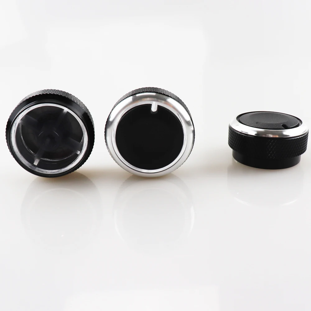 3Pcs/Set For Toyota YARIS VIOS VITZ Vela ECHO XP10 SCION XB Celica Car Air Conditioning Button Turning Switch Knob AC Knob