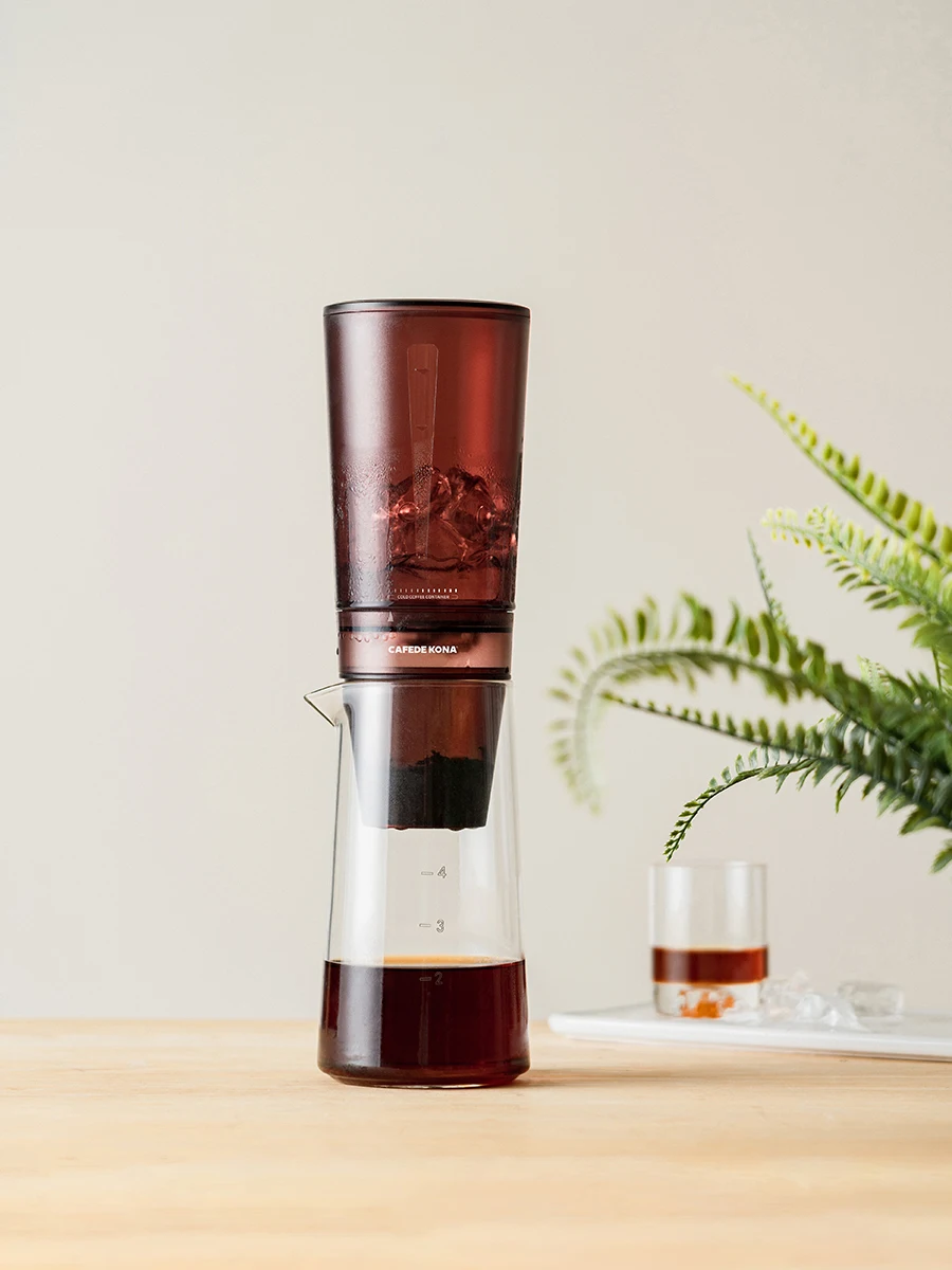 コナ-600mlのコーヒーメーカー,アイスクリームドリル,正確な仕上げ,コールドドロップ