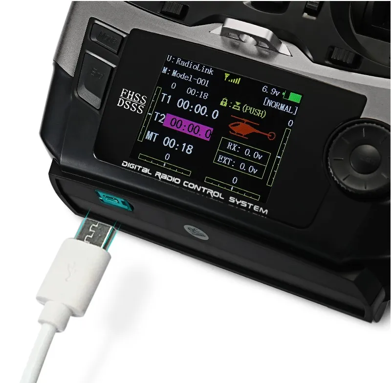 Radiolink-AT9S pro dsss fhss送信機,r9ds受信機,sbus ppmをサポート,rcモデル,飛行機,ドローン,車,2.4g,12ch用のpwm