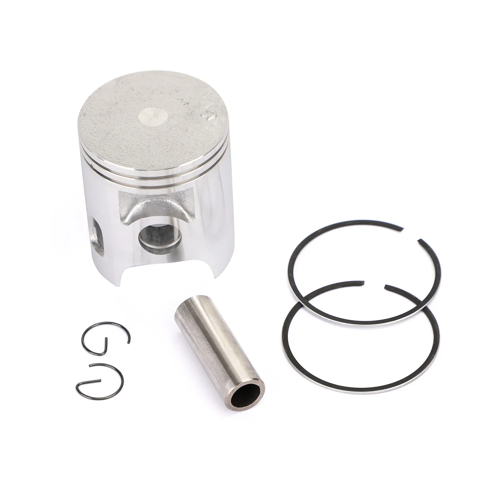 Artudatech Piston Kit & Rings Set Fit for Yamaha DT 125 E F G H 1978-1981 / DT 125 MX 1986-1991 56mm /56.25mm /56.50mm Bore Size