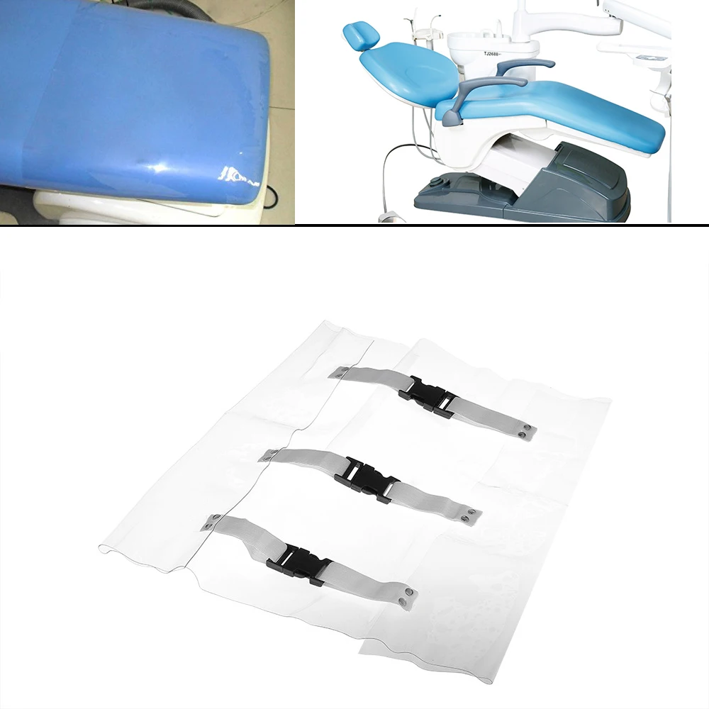 New Dental Chair Mat Cushion Foot Pad Dental Seat Unit Dustproof Cover Protector with Elastic Bands Clinic Supply