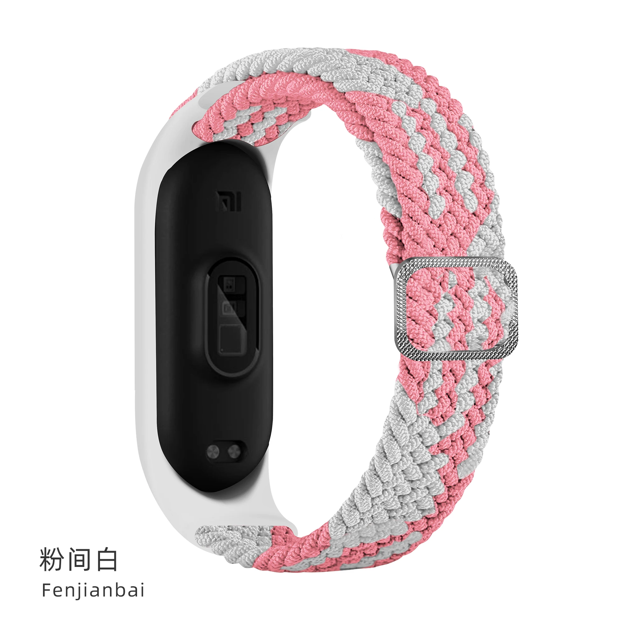 Nylon Strap For XiaoMi Mi Band 7 6 5 4 3 Adjustable Elastic Sports Wristband For Mi Band 3 4 5 7 6 Bracelet replacement strap