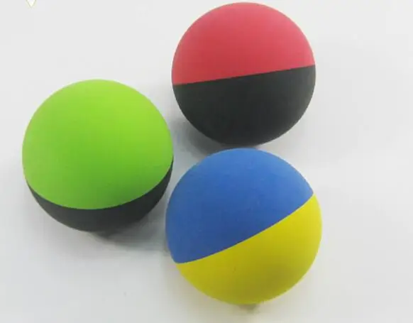 Suzakoo 1pcs Squash racket ball rubber hollow high elastic pinball bouncy ball for beginner playing