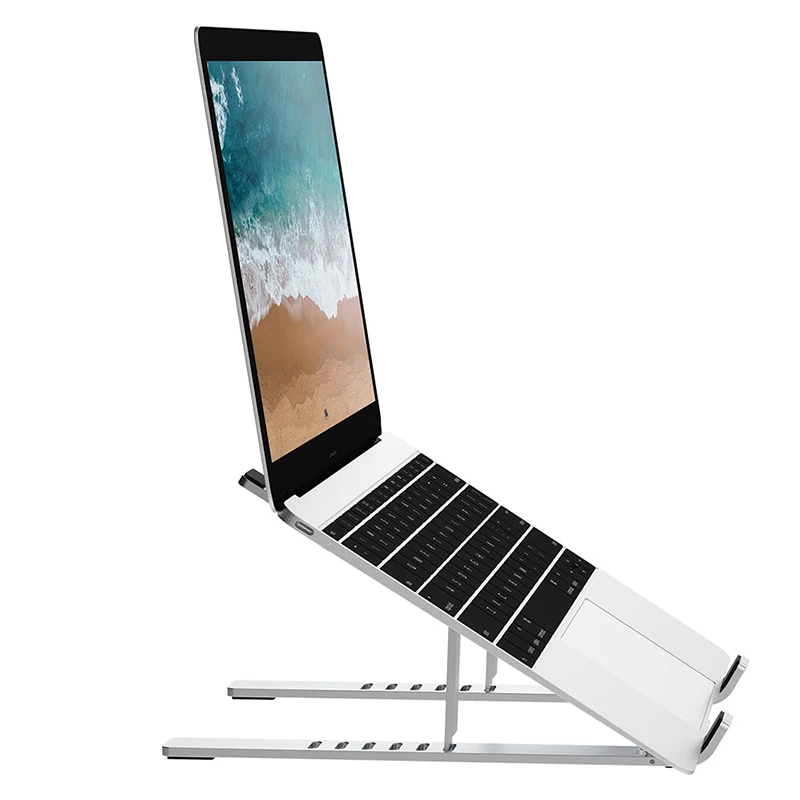 

Brand Laptop Stand Height Adjustment Laptop Stand New For Macbook Pro Notebook Support Aluminum Alloy Foldable Stand for MacBook