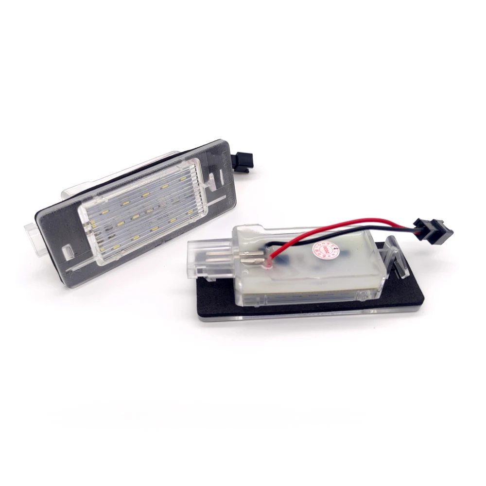 2 uds para Opel Vectra C Estate 2002 2003 2004 2005 2006 2007 2008 luz LED blanca para matrícula lámpara para matrícula