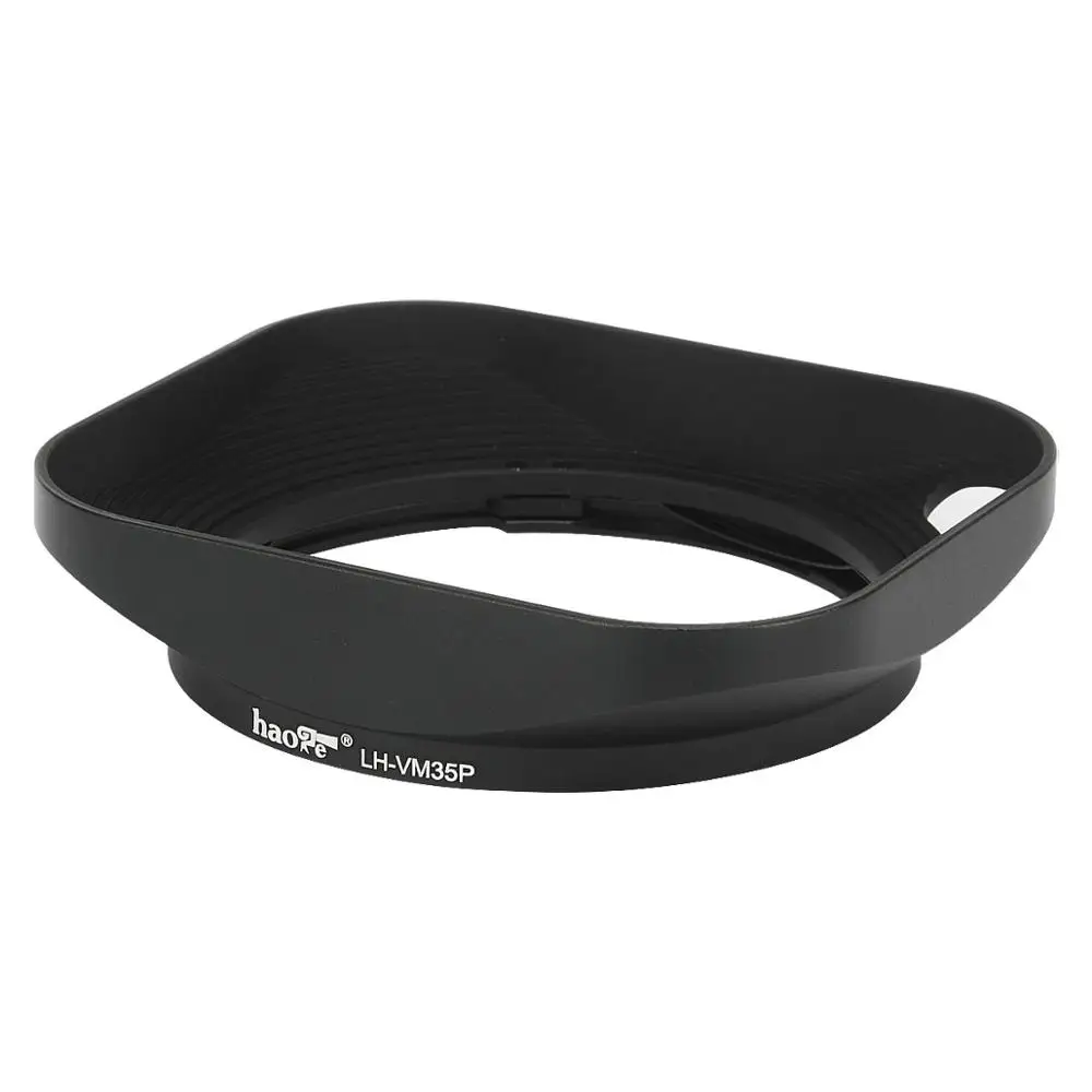 Haoge LH-VM35P Bayonet Metal Square Lens Hood for Voigtlander Nokton Aspherical 35MM 40mm f1.2  50MM/1.2  VM Hollow Out Designed