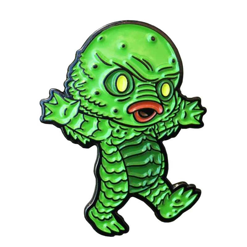 Toddler From The Black Lagoon Enamel Pin Up from the depths, something creature sinister lurks...