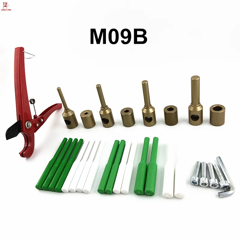 Imagem -05 - Ppr Water Pipe Repair Tool Reparação do Vazamento Buraco Hot Melter Soldagem Die Head Pert Reparação de Cola em Bastão pe mm mm 11 mm 14 mm