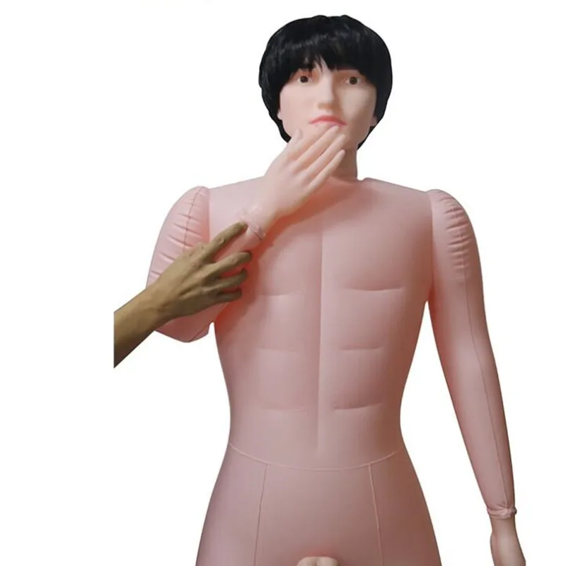 170cm Pvc Whole Body Inflatable Male Mannequin Body Toroso Inflatable Shooting Mode Maniqui for Cloth Headless Doll C931