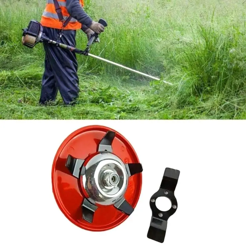 

Dual-use Weeder Plate Lawn Mower Trimmer Head Brushcutter Grass Cutting Machine Cutter Tool