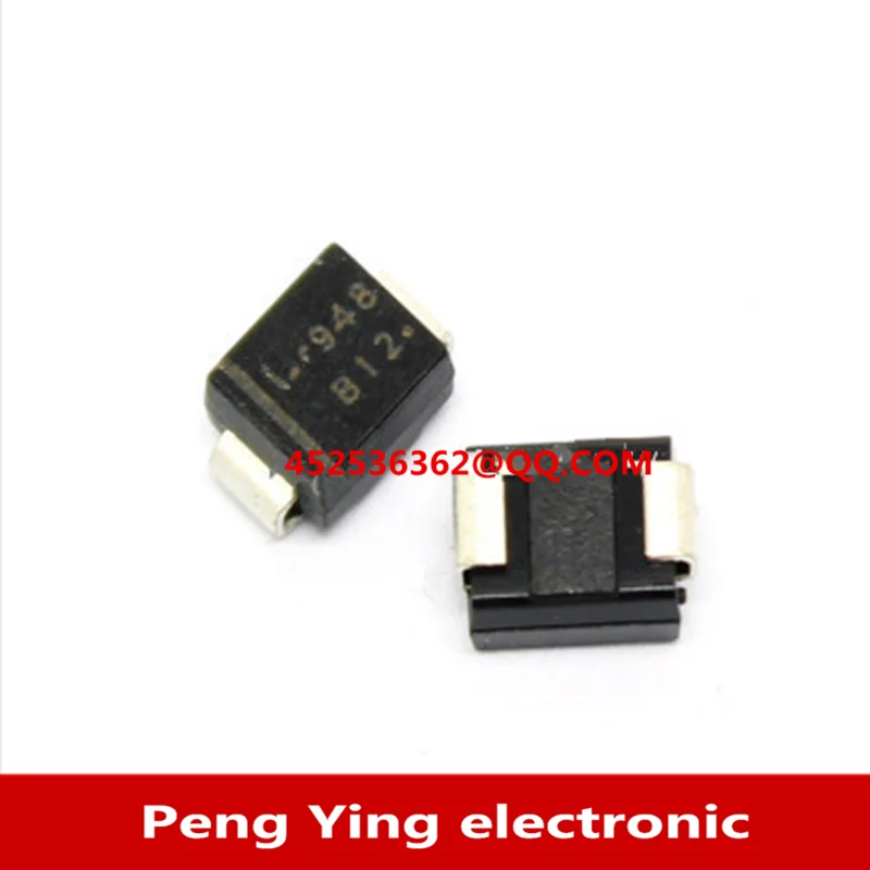 10PC B220A B230A B240A B250A B260A B320A B330A B340A B350A B360A Schottky diode 3A60V patch SMA original spot