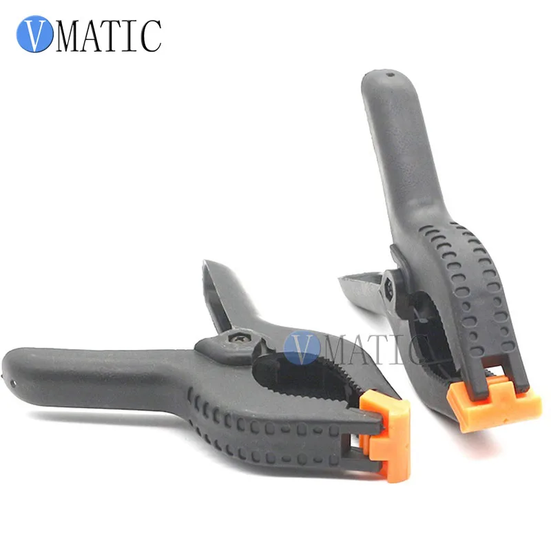 Wholesales 2-9 Inch Spring Clamp Woodworking Tools Plastic Nylon Clamps For Woodworking Spring Clip Photo Studio Background