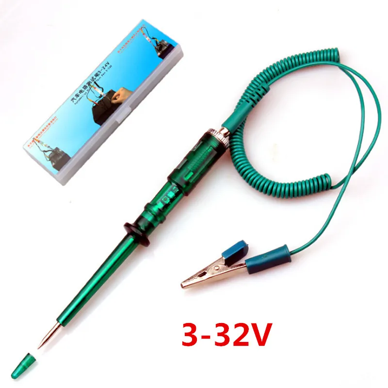 Free Ship! 3-32V Automotive LCD Digital Circuit Tester Voltage Meter Pen Car Truck Circuit Scanner Power Probe Diagnostic Tool