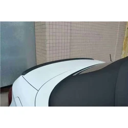 Car Accessories Fake Carbon Fiber Style Car Rear Trunk Spoiler Lip for Audi A4 B6 B7 B8 B9