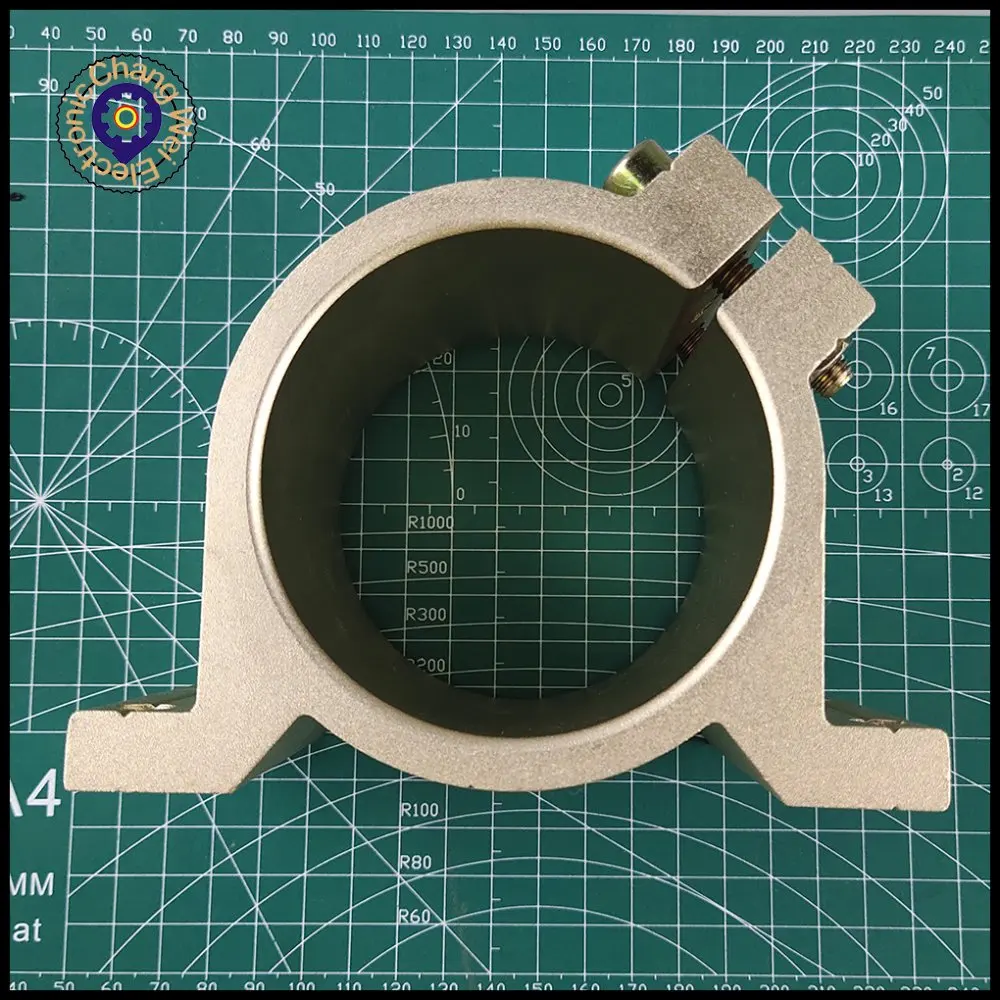 80มม.แกน Clamp ยึด4สกรูใช้สำหรับ0.8KW 1.5KW หรือ2.2KW แกนเครื่องกัด CNC Order โดยขนาดมอเตอร์