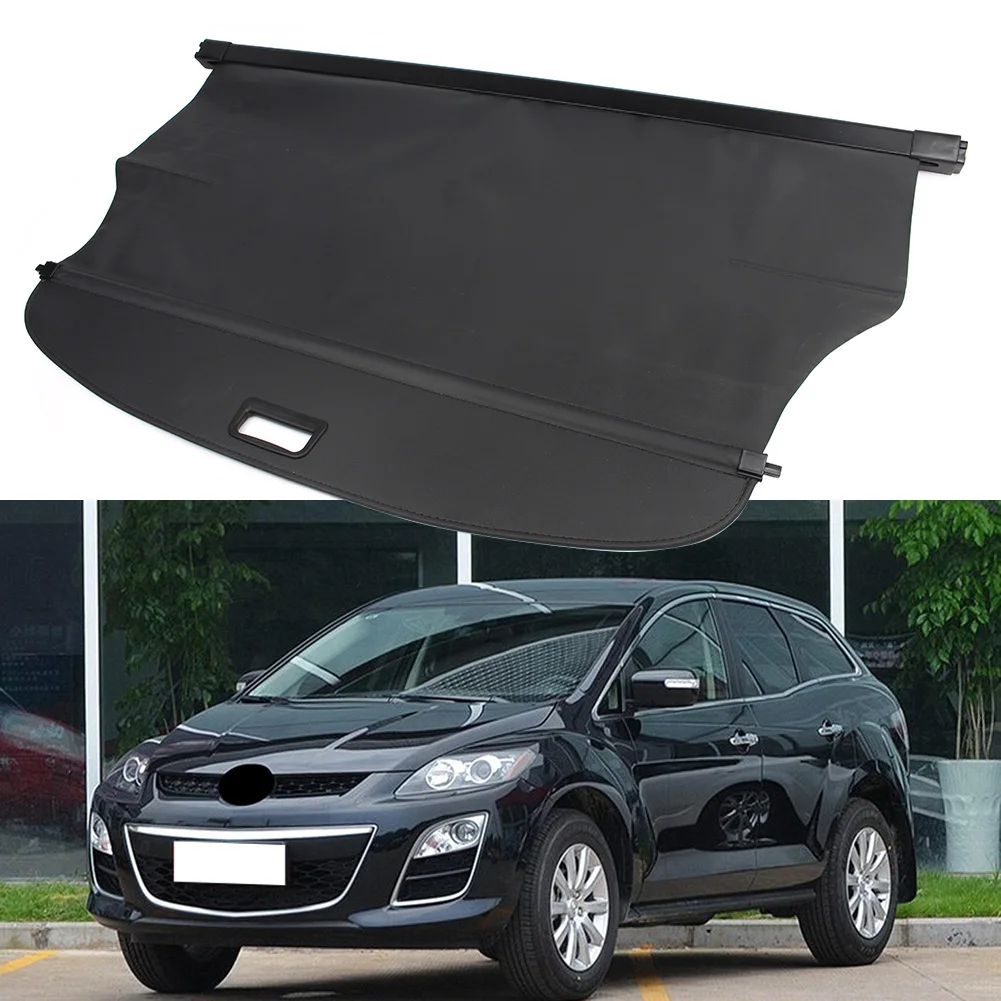 

For Mazda CX-7 2008-2016 Car Rear Trunk Security Shield Shade Cover Cargo CX7 2008 2009 2010 2011 2012 2013 2014 2015 2016 Black