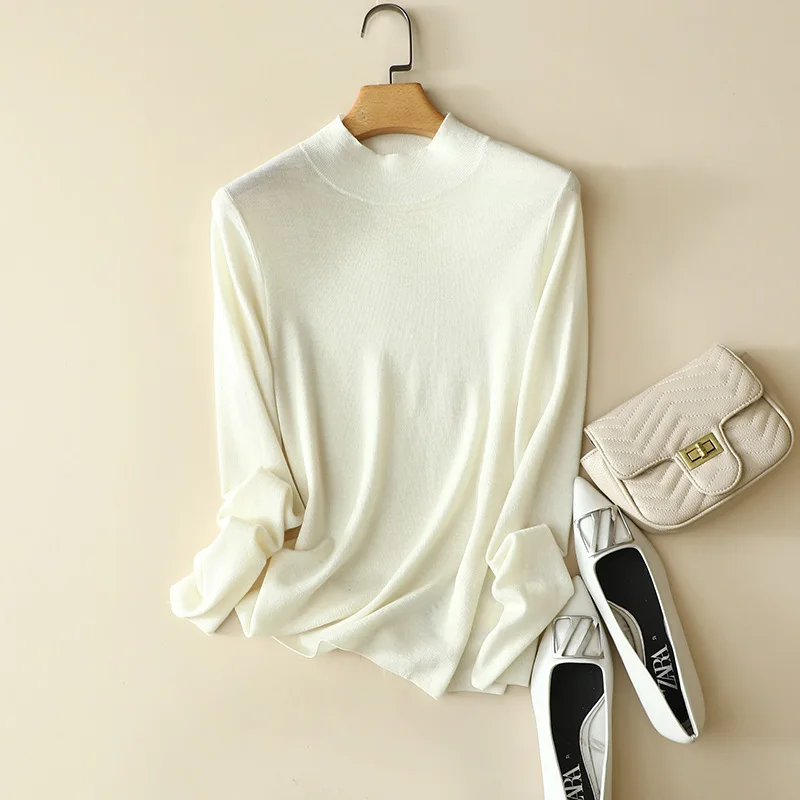 

autumn winter 16 gauge 100% worsted merino wool essential sweater womens