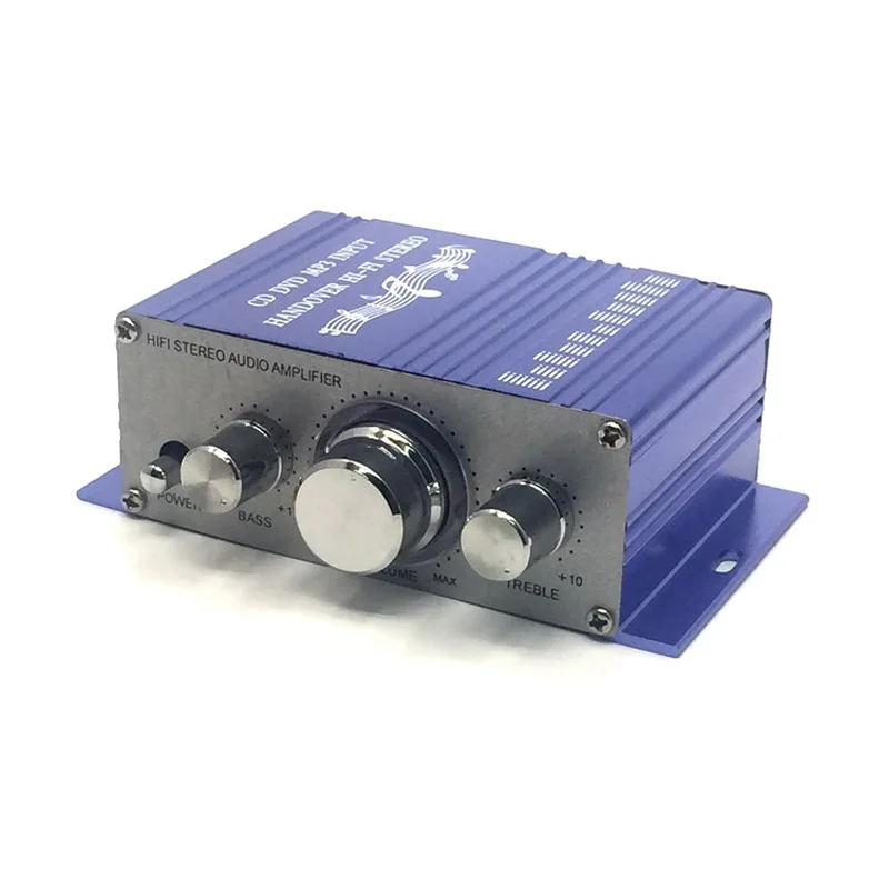 ミニパワーアンプhy2001,dacステレオhifiステレオ,家庭用および車用,12v3a電源およびオーディオケーブル付き