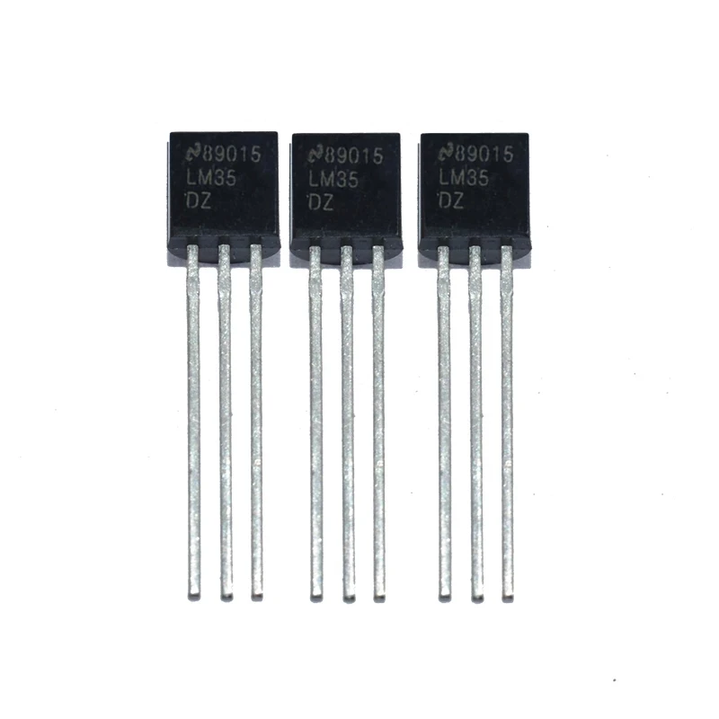 Sensores de temperatura centígrados de precisión del circuito integrado LM35DZ LM35D TO-92 LM35