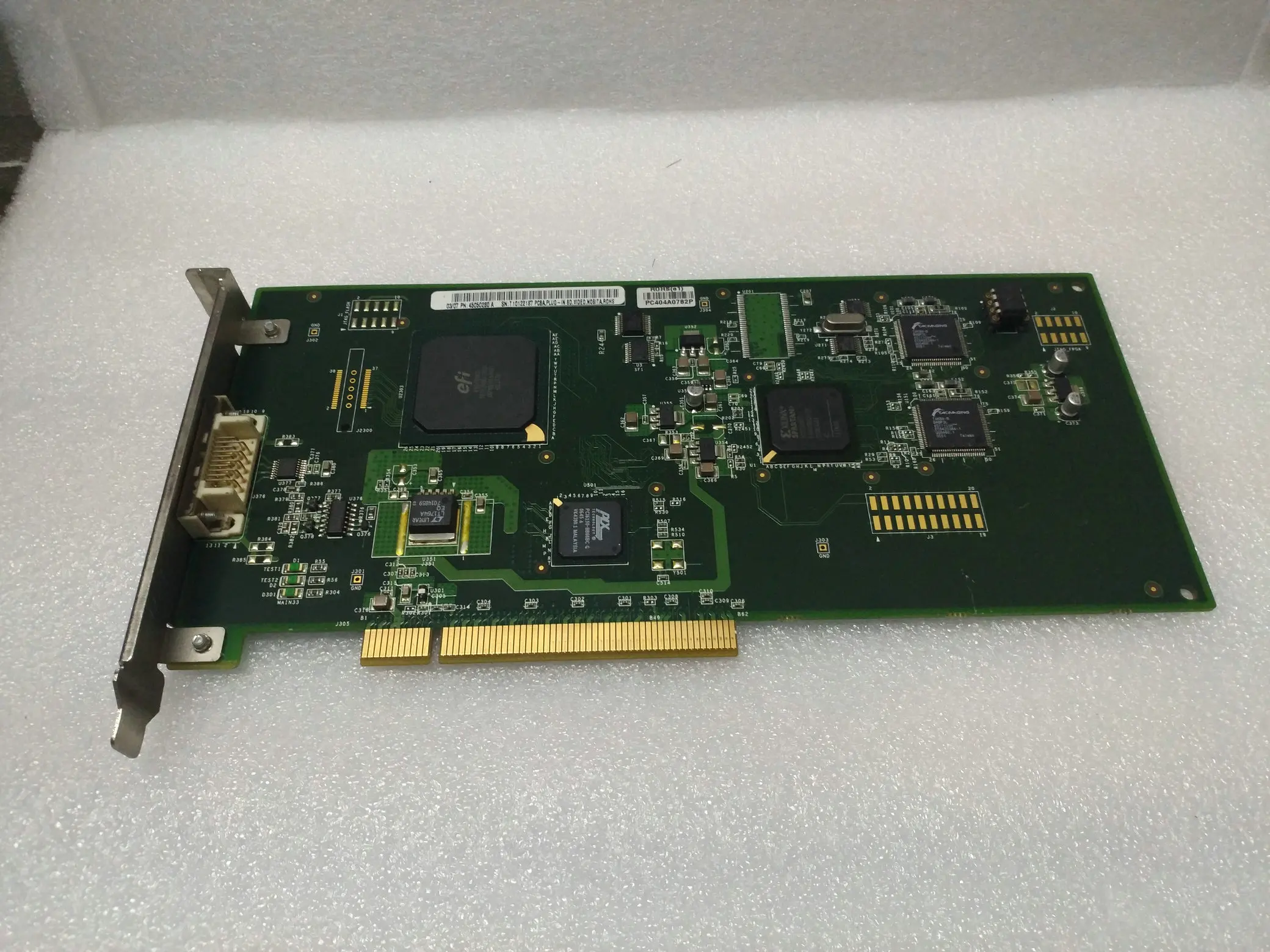 

Color Printing Card Electronics Imaging EF1 45050280 PCI Interface