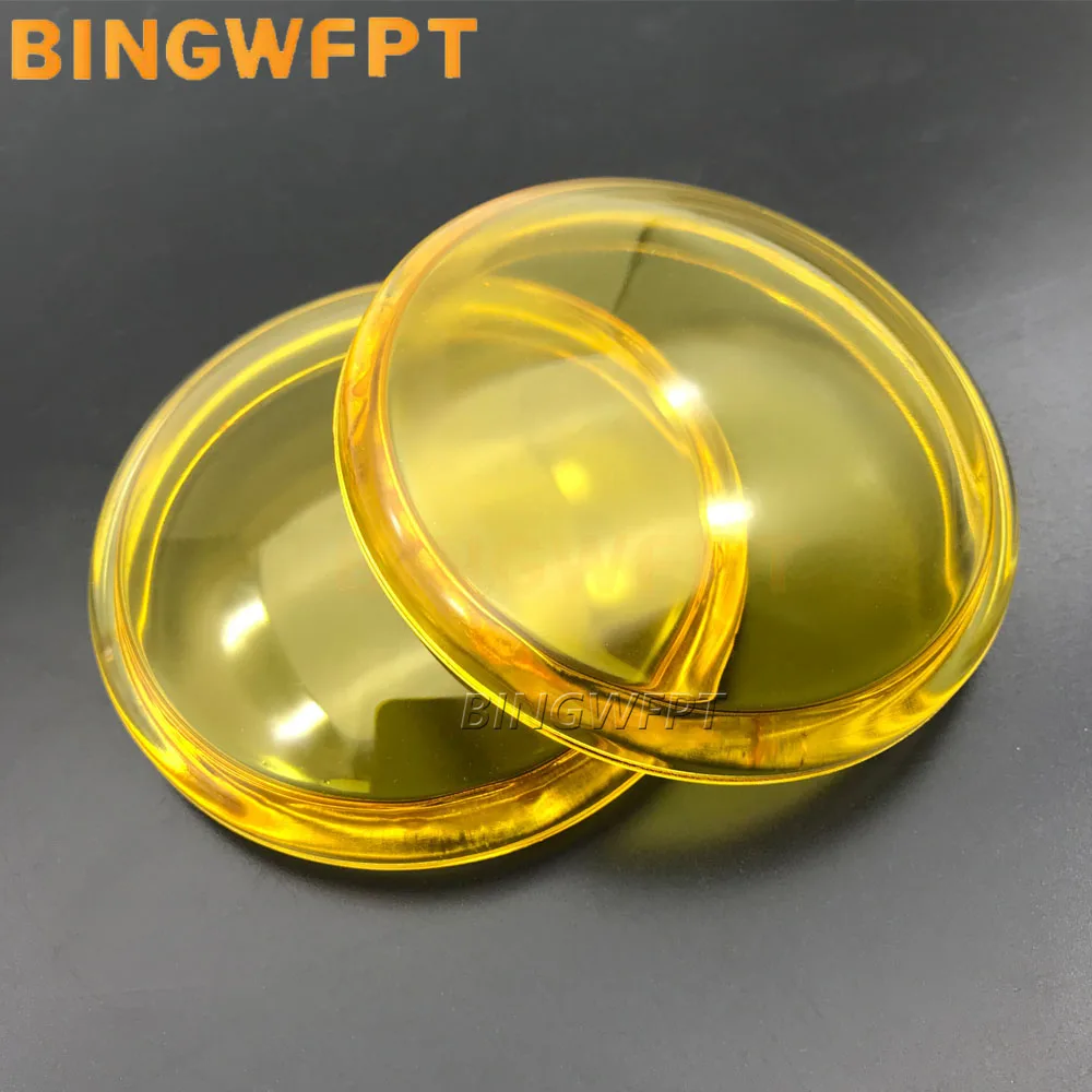 

2 PCS Brandnew 90 MM FOG LAMPS LIGHTS High Quality Glass