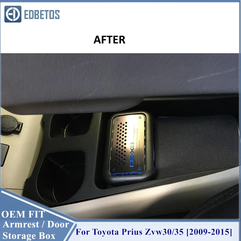 Car Central Console For Toyota Prius Zvw30 35 2009 2010 2011 2012 2013 2014 2015 Interior Accessories Stowing Storage Box