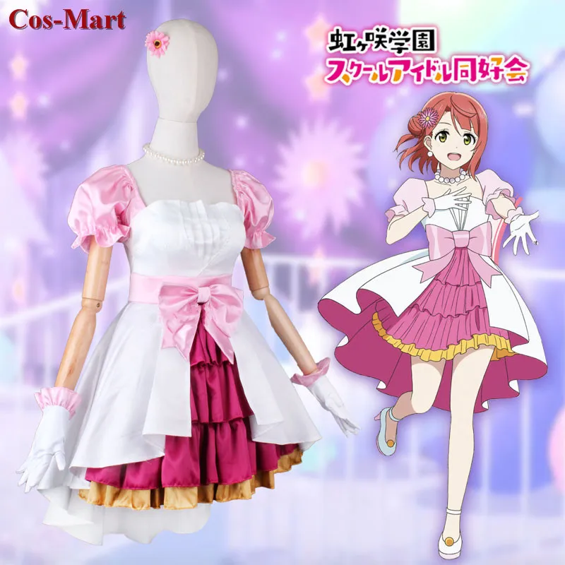 

Hot Anime Lovelive Uehara Ayumu Cosplay Costume Fashion Cute Uniform Dress Female Activity Party Role Play Clothing XS-XL New