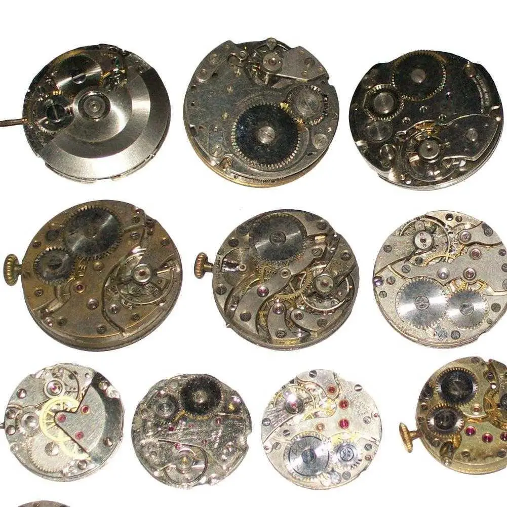 1/3pcs Random Scrapped Watch Mechanical Movement For DIY Watch Assembly Part Exercises Clock Watch Accessories