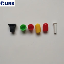 SC dust cap for fiber optic adapter LC dust cover ST dust cap FC protective cover for ftth coupler FTTHELINK 200pcs