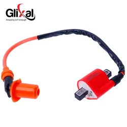 Glixal High Performance Racing Ignition Coil for Jog 50cc 72cc MINARELLI 2-Stroke Engine Scooter Moped ATV