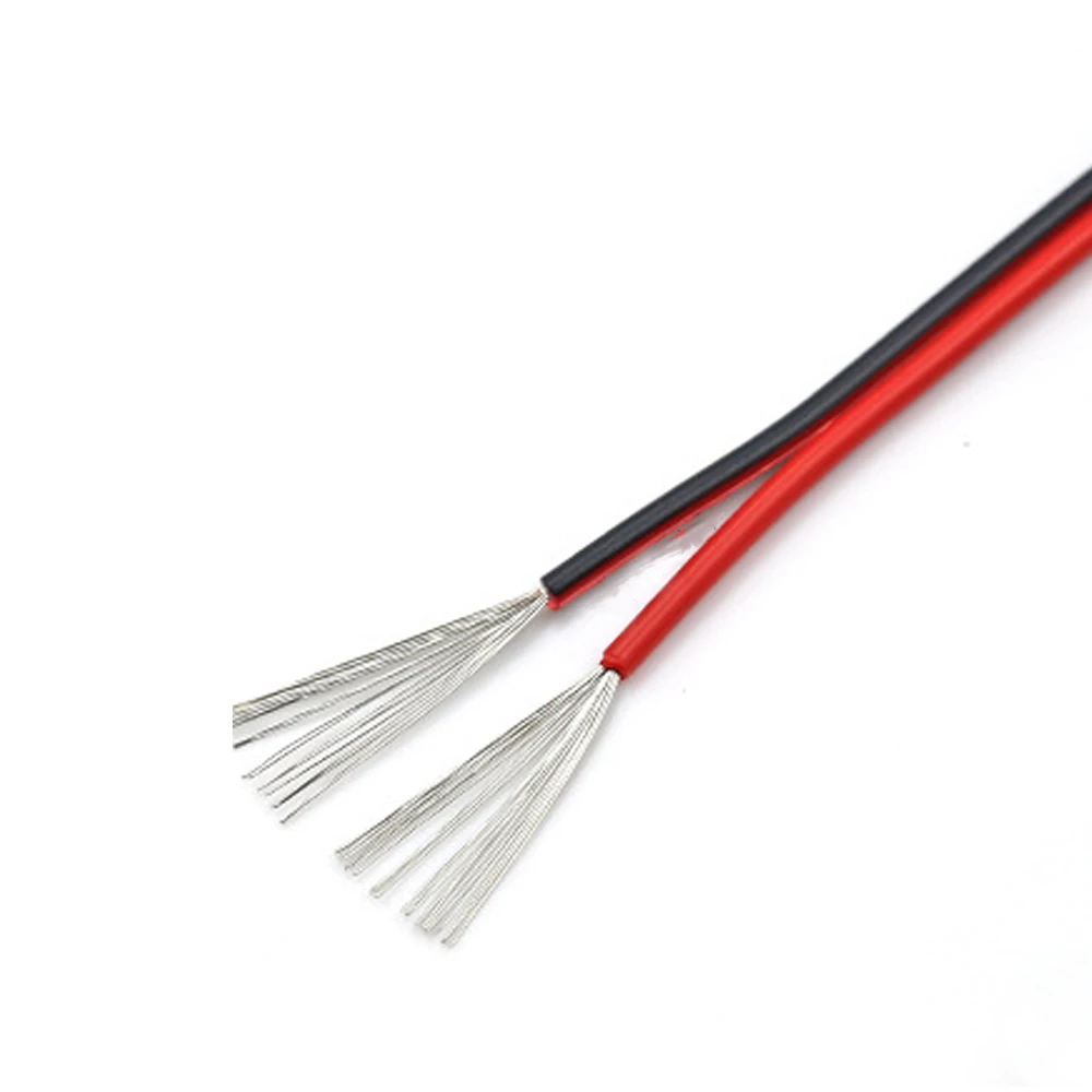 10 Mét/lô Dây 18 20 22 24 26 AWG Đỏ Đen Màu Cáp UL2468 2 Pin Đồng Mạ Thiếc Điện Ô Tô dây Điện 300V