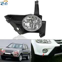 ZUK Front Bumper Fog Lamp Ant-Fog Light For HONDA CRV CR-V 2005 2006 RD5 Reflector Foglight Foglamp 33951-S9A-J01 33901-S9A-J01