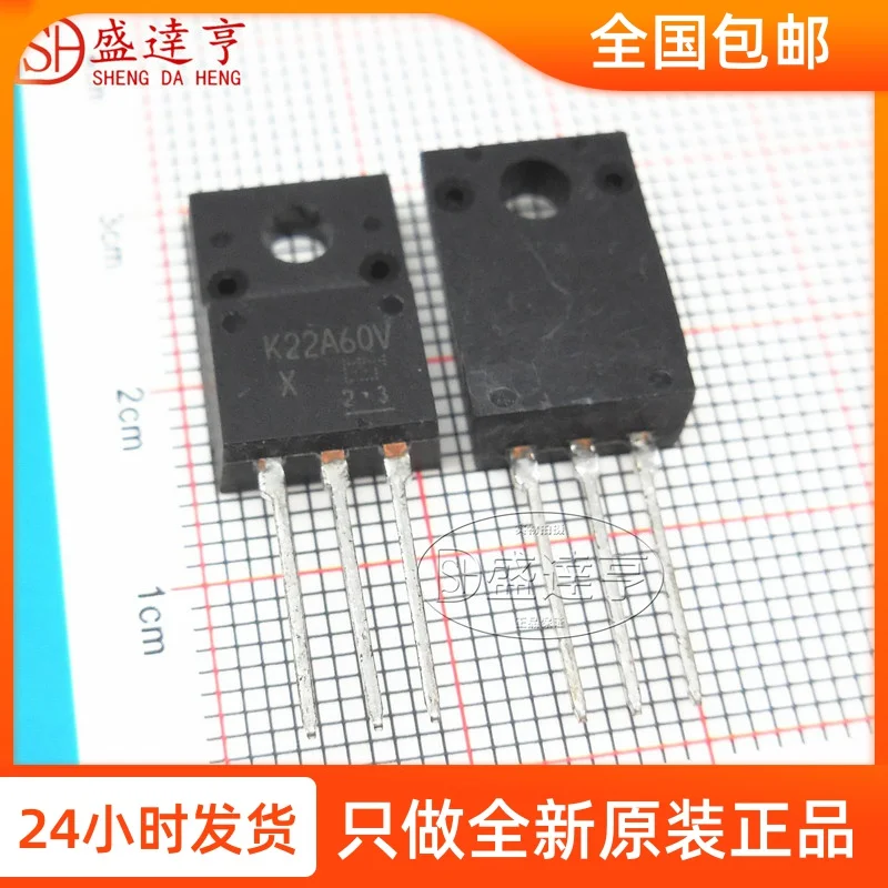 

10 шт./партия TK22A60V K22A60V 22A 600V TO220F DIP MOSFET транзистор, новая оригинальная фотография