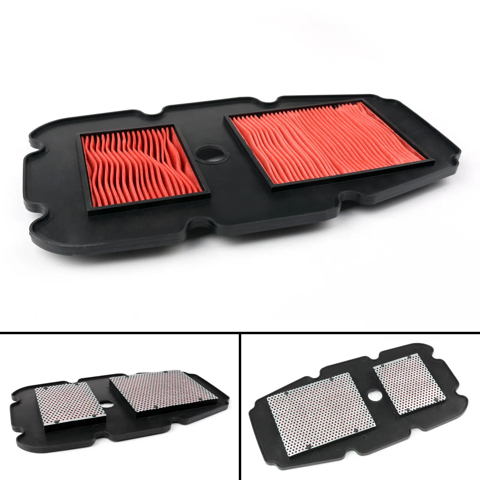 Motorcycle Air Filter Cleaner For Honda XLV650 XL650V Transalp Accessories 2000-2007 OEM:17210-MCB-960    Dual Foam Layer Sponge