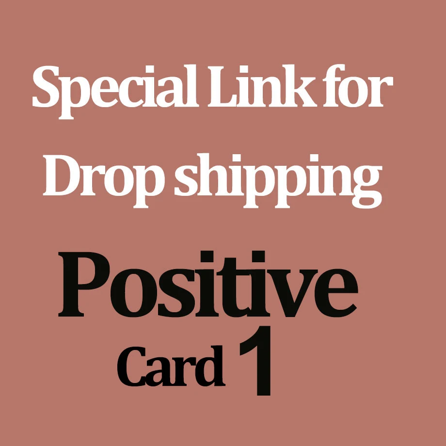 

CSJA Special Link for Drop Shipping /Additional Pay on Your Order / Extra Fee / Price Difference for Order - New Positive A010