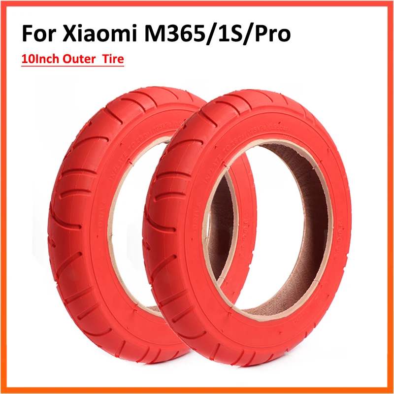 10 Inch Outer Tube Tire for Xiaomi M365 1S Pro Electric Scooter Balance Cantilever Type Large Size Remodel Modified Upgrade