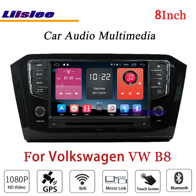 

For VW B8 Stereo Android Multimedia Radio DVD Player Wifi GPS Navigation 1080P System Original NAVI Design