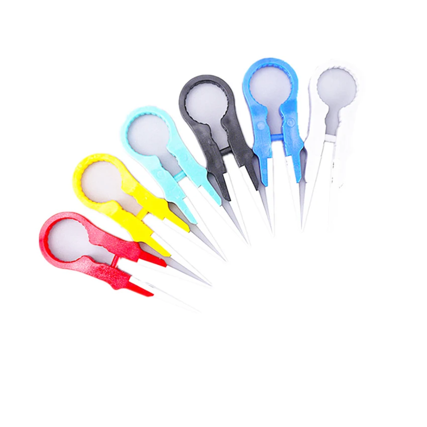 เซรามิคแหนบ Pointed Tip แหนบที่ถอดออกได้แหนบ Non-Magnetic ทนความร้อนสำหรับส่วนประกอบอิเล็กทรอนิกส์ความแม่นยำ