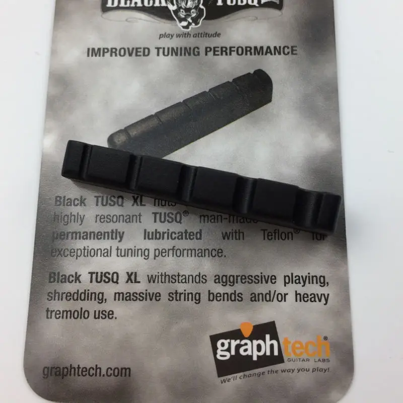 Graph Tech Black Tusq XL BT-1445-00 Slotted Nut