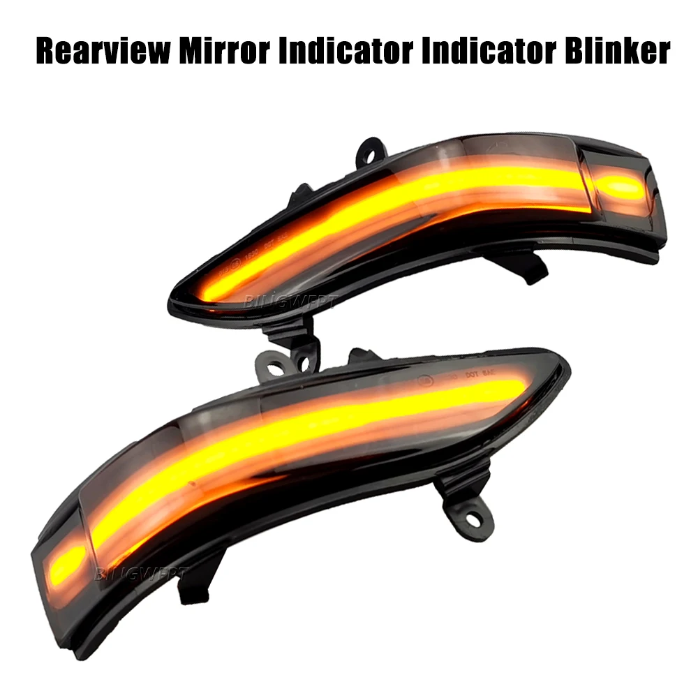 LED Dynamic Turn Signal Light Rearview Mirror Indicator Indicator Blinker For Subaru Forester Outback Legacy Tribeca Impreza wrx