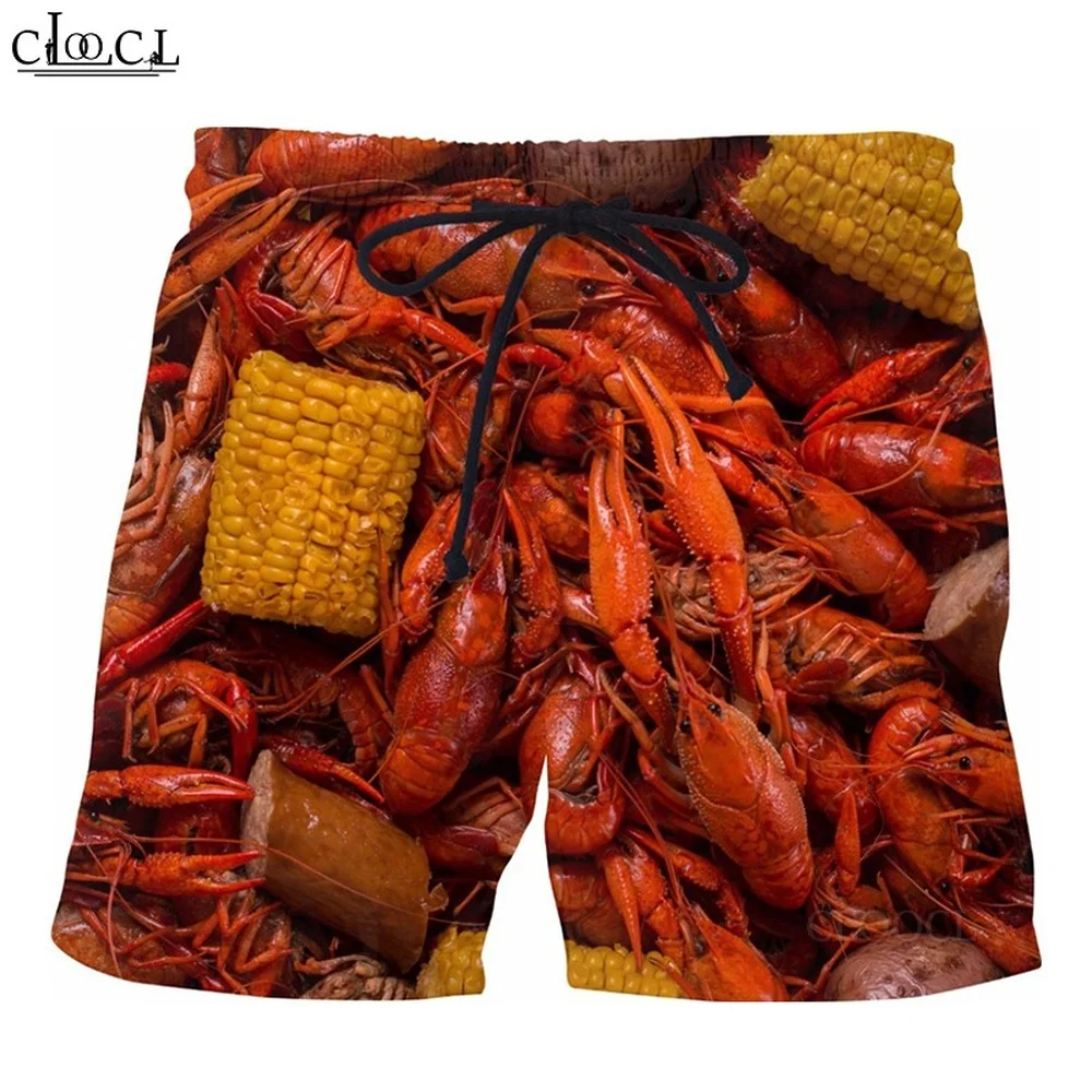 Newest Sausage Party Food 3D Print Men Summer Fashion Shorts Harajuku Beach All-match Cool Sweatpants Drop Shipping