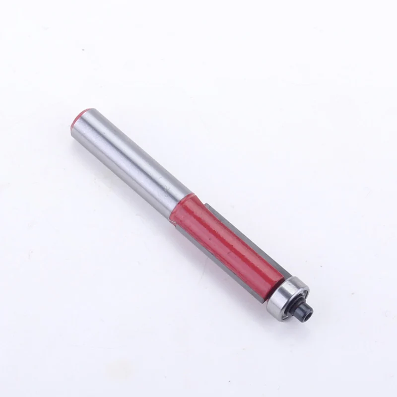 1Pc 8mm SHANK 9.52mmD blade flush bit Flush Trim Router Bit End Bearing For Woodworking Cutting Tool