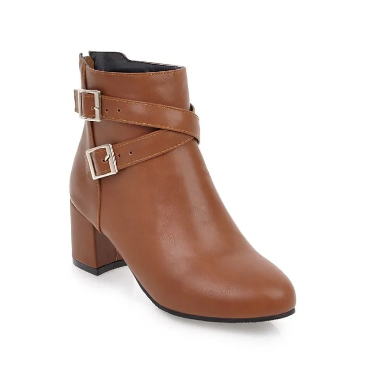 Big Size Fashion simple short boots boots women shoes ankle boots for women ladies boots shoes woman winter