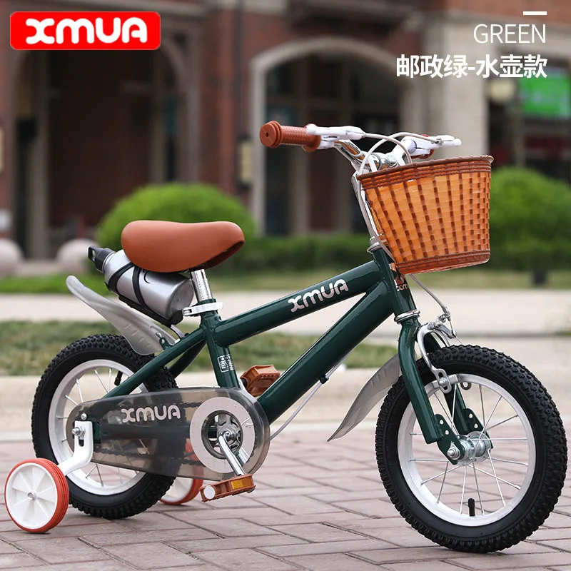 

LazyChild Retro Children Bike 2-5-6-9 Years Old Boy Girl Bike 12/14/16/18 Inches Multicolor Optional Child Bike New Dropshipping