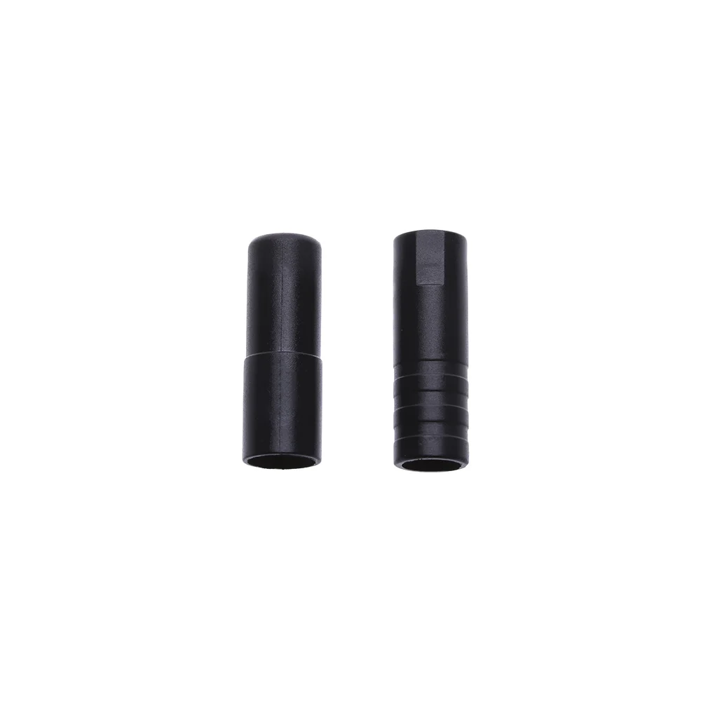 50Pcs 4/5mm Plastic Outer Cable Cover Shift/Brake Cap Bicycle Brake Gear Black Line Pipe Tool Caps Tips Crimps Accessories